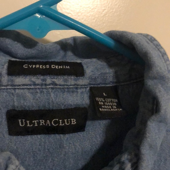 Denim Ultra-Club button up! - Picture 5 of 5